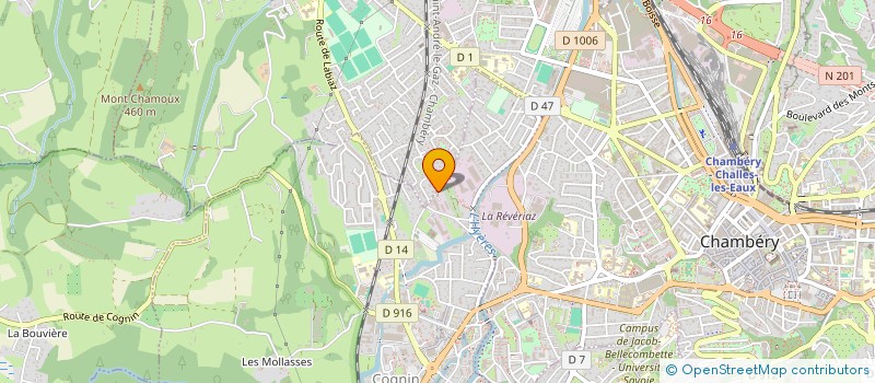 localisation de l'entreprise SCCV PETITE FORET  CHAMBERY