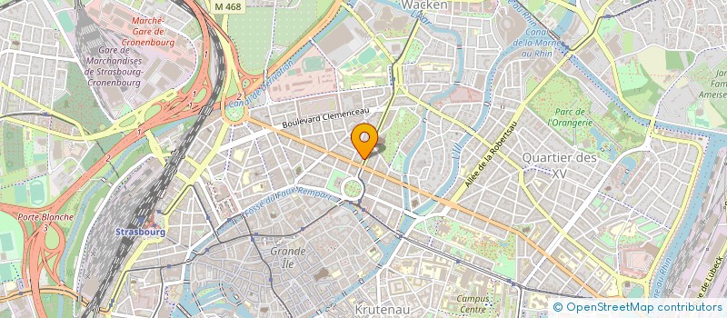 localisation de l'entreprise SCCV PETITS ILETS à STRASBOURG