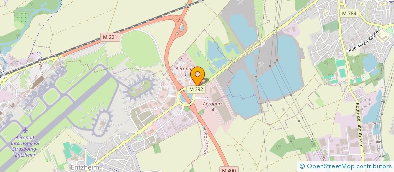 localisation de l'entreprise SCCV PICASSO  ENTZHEIM