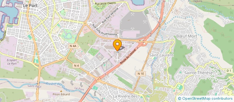 localisation de l'entreprise SCCV PLATEAU CAILLOU 6  LE PORT