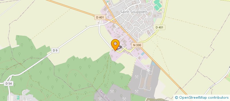 localisation de l'entreprise SCCV PMP GRANDE RUE  SAINT-SOUPPLETS