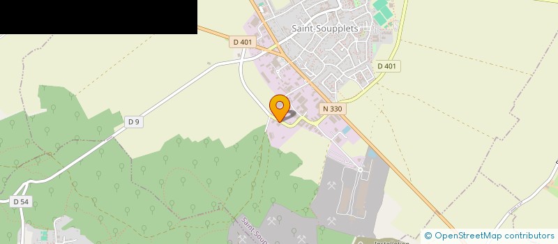 localisation de l'entreprise SCCV PMP PORTES DE PARIS  SAINT-SOUPPLETS