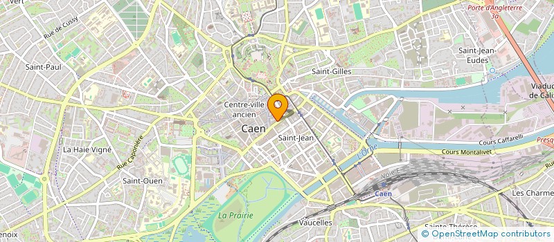 localisation de l'entreprise SCCV POUCHET à CAEN