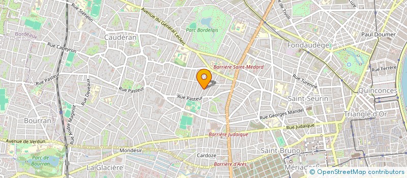 localisation de l'entreprise SCCV PRINCESSE à BORDEAUX