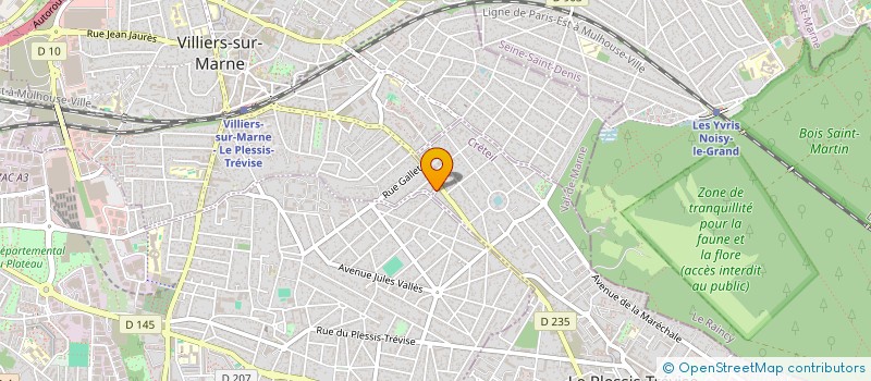 localisation de l'entreprise SCCV PROMOTION DU LAVOIR  VILLIERS SUR MARNE