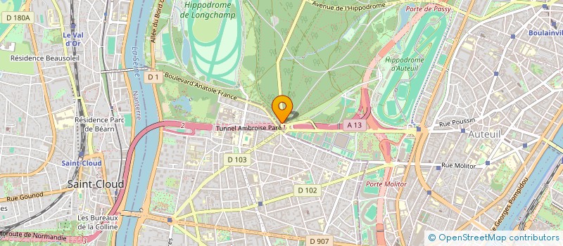 localisation de l'entreprise SCCV PUTEAUX DION BOUTON à PARIS