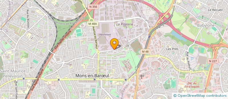 localisation de l'entreprise SCCV QSD LILLE à MARCQ-EN-BARŒUL