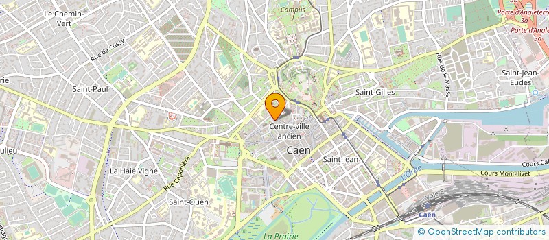 localisation de l'entreprise SCCV QUAI-6 à CAEN