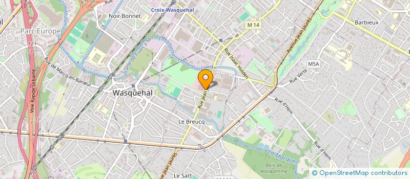 localisation de l'entreprise SCCV QUAI DES LYS à VILLENEUVE-D'ASCQ