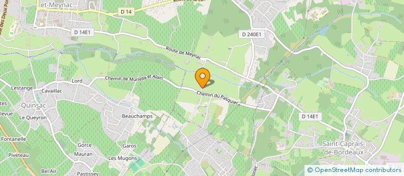 localisation de l'entreprise SCCV RDS  CAMBLANES ET MEYNAC