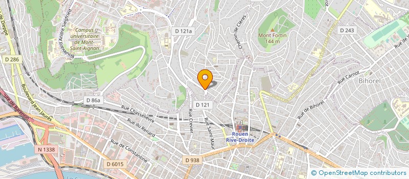 localisation de l'entreprise SCCV RESIDENCE CAEN 1  MONT-SAINT-AIGNAN