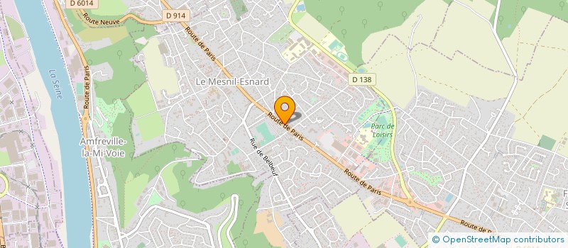 localisation de l'entreprise SCCV RESIDENCE CHARLEVAL 1  LE MESNIL-ESNARD