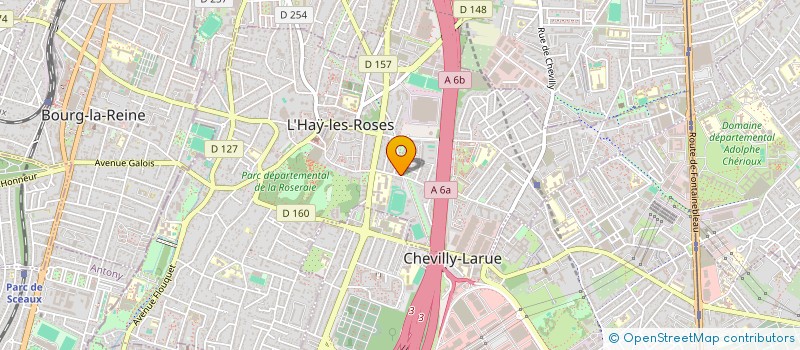 localisation de l'entreprise SCCV RESIDENCE DES JARDINIERS à L'HAY-LES-ROSES