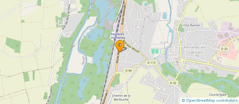 localisation de l'entreprise SCCV RESIDENCE DU MAUPAS à FONTENAY-SUR-LOING