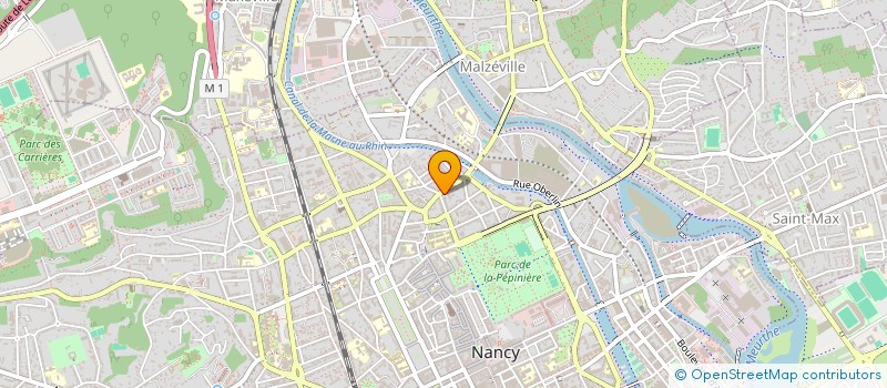 localisation de l'entreprise SCCV RESIDENCE JEUNES ACTIFS AMNEVILLE à NANCY