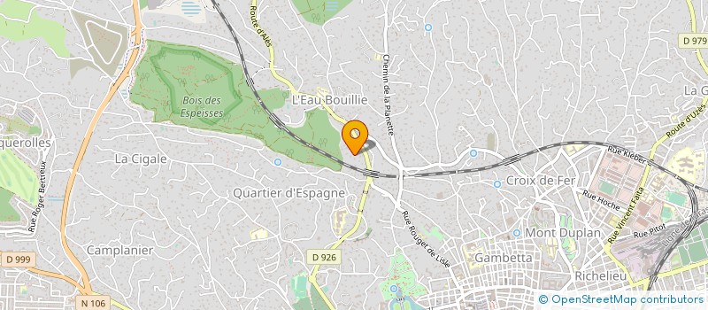 localisation de l'entreprise SCCV RESIDENCE LA CEVENOLE à NIMES