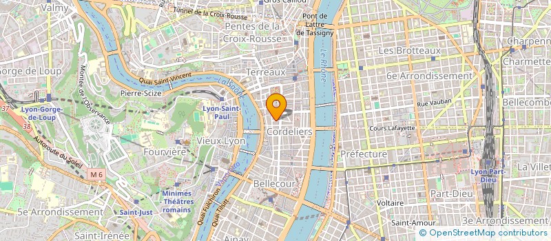 localisation de l'entreprise SCCV RESIDENCE LES PECHERIES  LYON