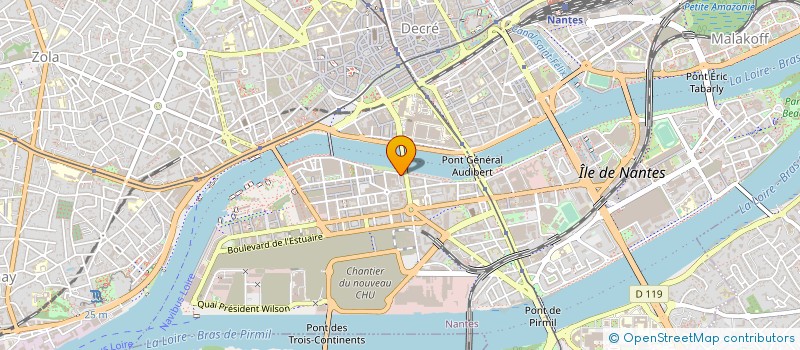 localisation de l'entreprise SCCV RESIDENCE NOVA à NANTES