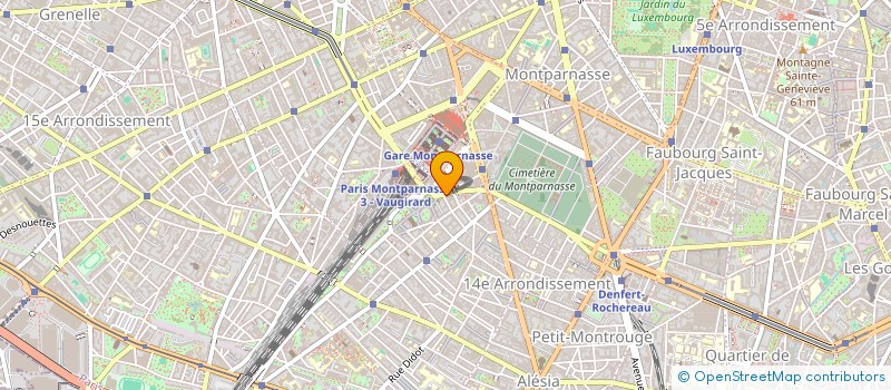 localisation de l'entreprise SCCV RESIDENCE OKABE à PARIS