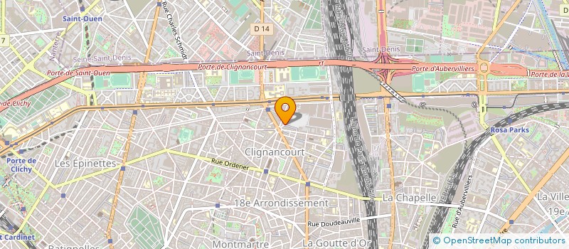 localisation de l'entreprise SCCV RESIDENCE POITOU à PARIS