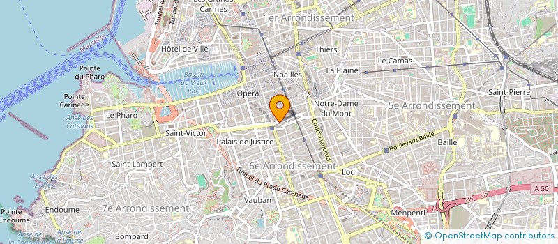 localisation de l'entreprise SCCV RESIDENCE RIOUFOL  TOULON