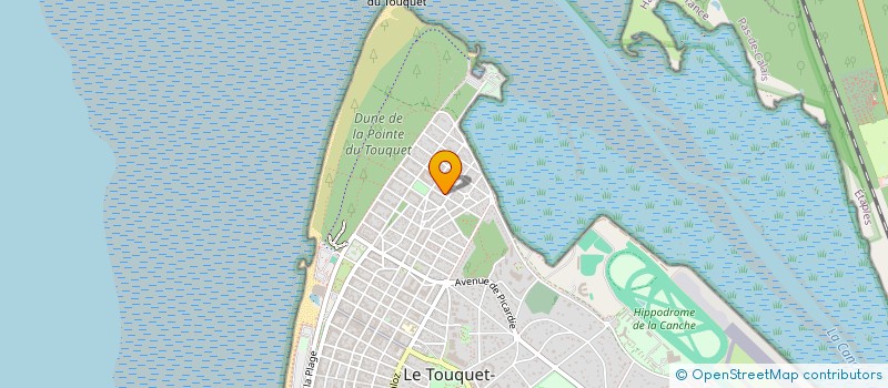 localisation de l'entreprise SCCV RESIDENCE SAINT-JOSSE  LE TOUQUET-PARIS-PLAGE