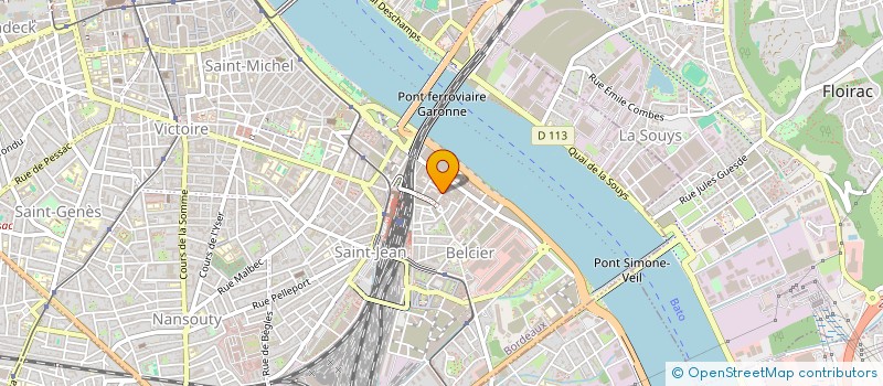 localisation de l'entreprise SCCV RESIDENCES DU PARC DE GALAN à BORDEAUX
