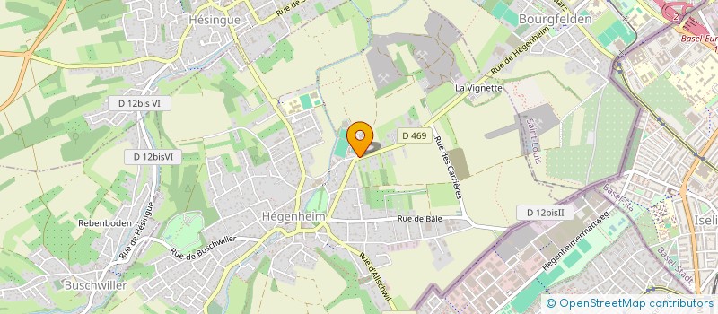 localisation de l'entreprise SCCV RIEDISHEIM CENTRE à HEGENHEIM