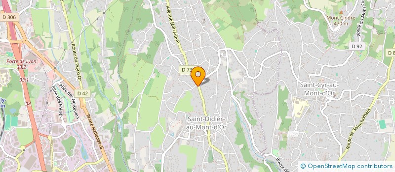 localisation de l'entreprise SCCV RIMBAUD  SAINT-DIDIER-AU-MONT-D'OR