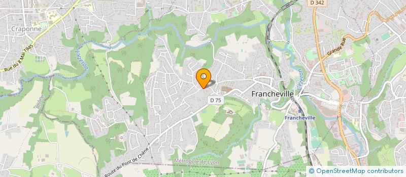 localisation de l'entreprise SCCV ROMY CELESTE  FRANCHEVILLE