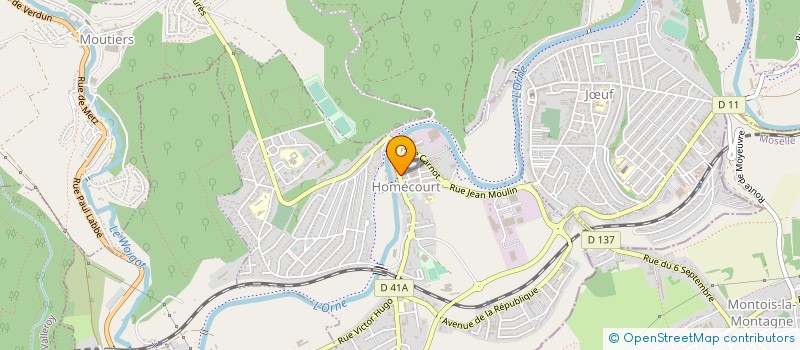 localisation de l'entreprise SCCV ROOSEVELT  HOMECOURT