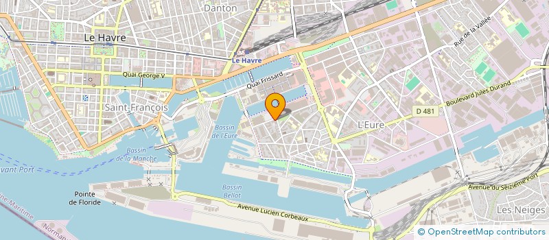 localisation de l'entreprise SCCV RSS MONTIVILLIERS  LE HAVRE