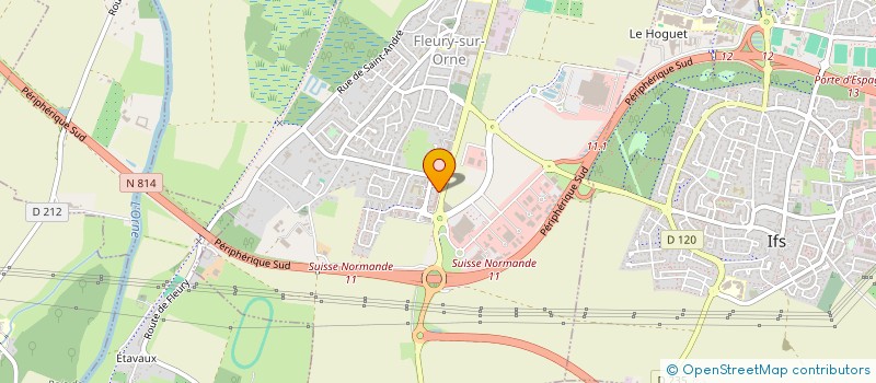 localisation de l'entreprise SCCV RUE DE LION SUR MER à CAEN