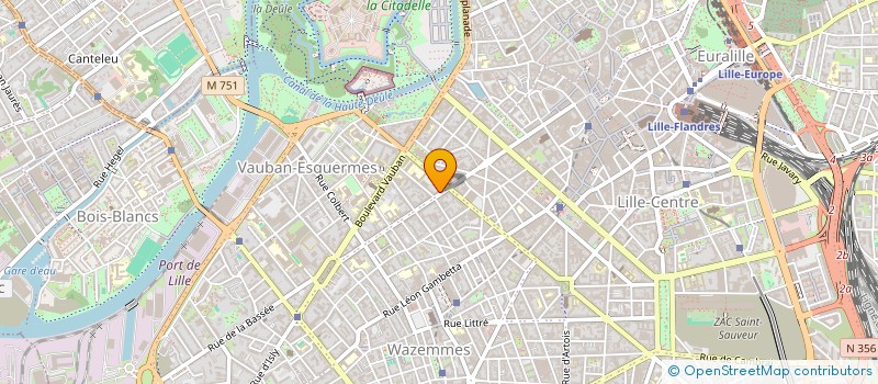 localisation de l'entreprise SCCV SAINT ANDRE TASSIGNY  LILLE