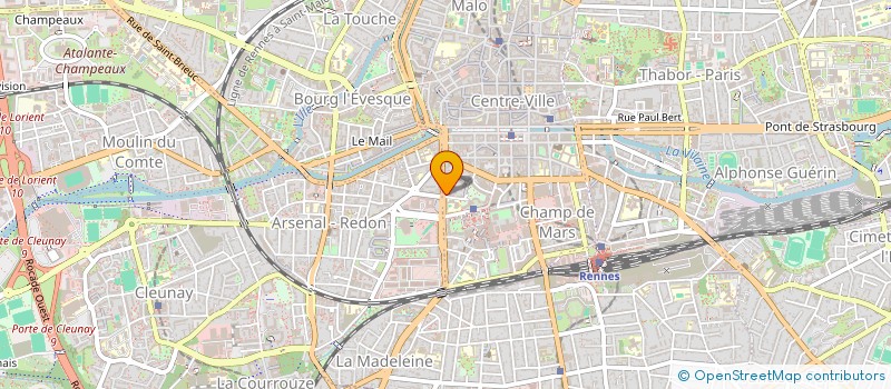 localisation de l'entreprise SCCV SAINT ARMEL LA GARE à RENNES
