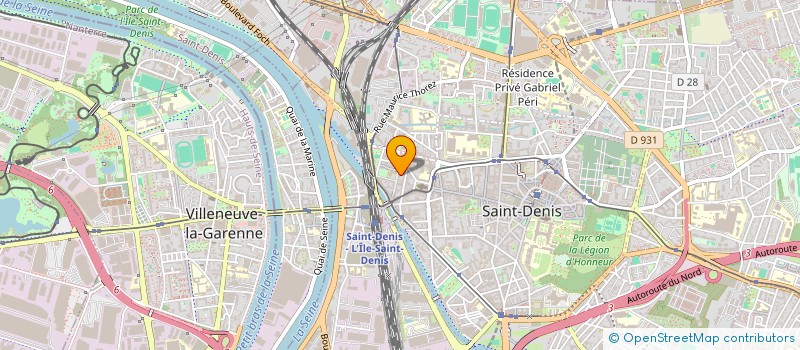 localisation de l'entreprise SCCV SAINT CLEMENT à SAINT-DENIS