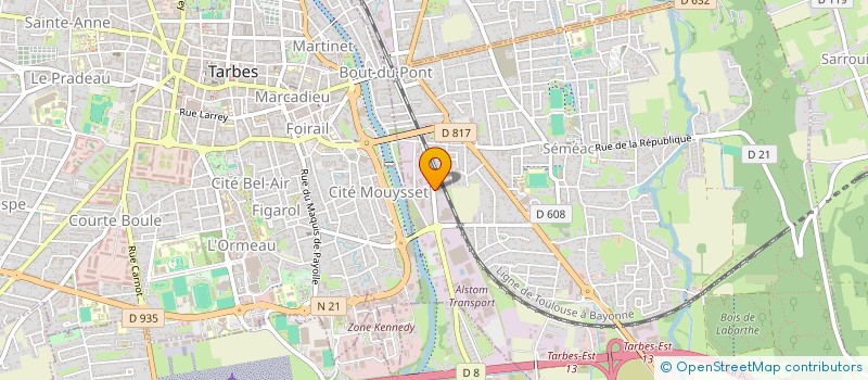 localisation de l'entreprise SCCV SAINT FRAI  SEMEAC