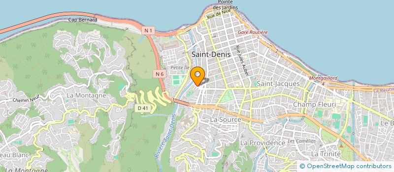 localisation de l'entreprise SCCV SAINT FRANCOIS à SAINT-DENIS