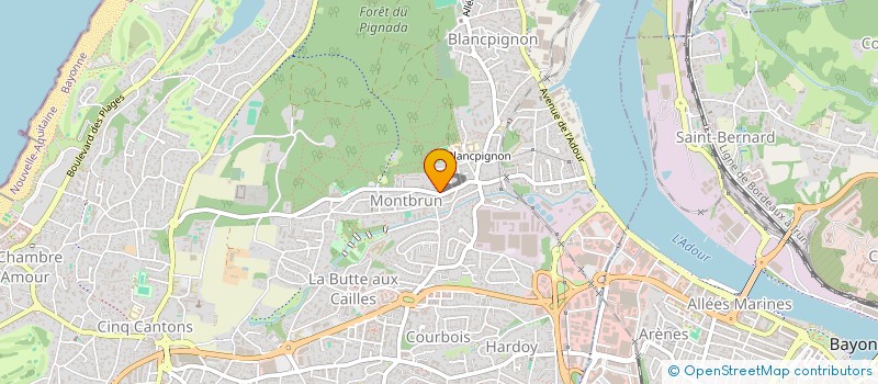 localisation de l'entreprise SCCV SAINT JEAN DE LUZ-ERROMARDIE ONDOAN  ANGLET