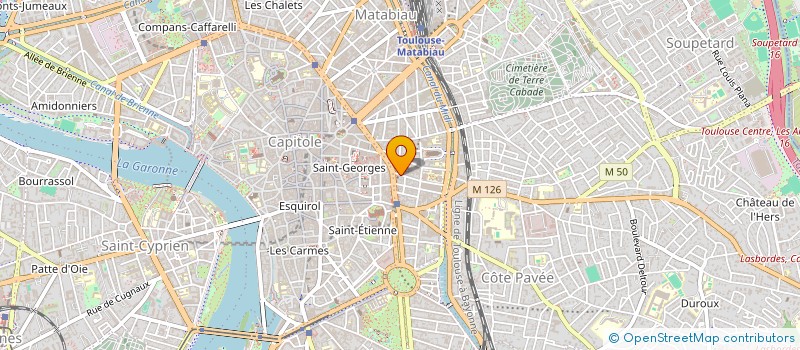 localisation de l'entreprise SCCV SAINT QUENTIN 2007 à TOULOUSE