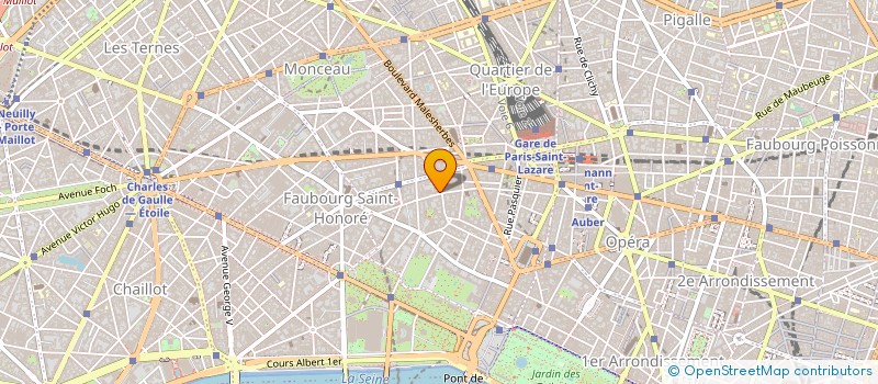 localisation de l'entreprise SCCV SAINTE-MARIE BACH à PARIS