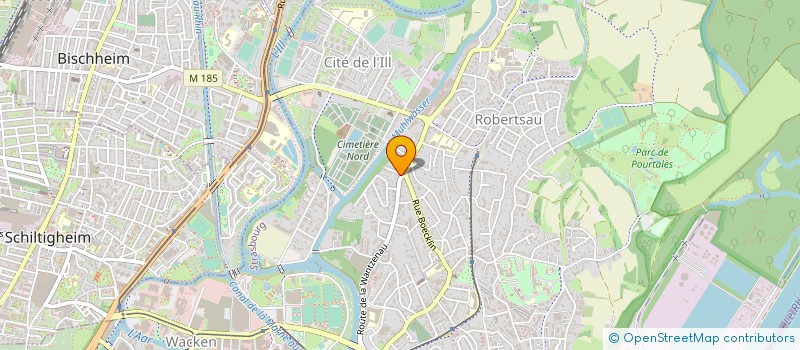 localisation de l'entreprise SCCV SAINTE ODILE à STRASBOURG