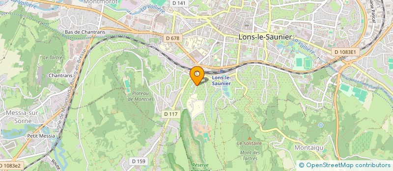 localisation de l'entreprise SCCV SALEVE à LONS-LE-SAUNIER