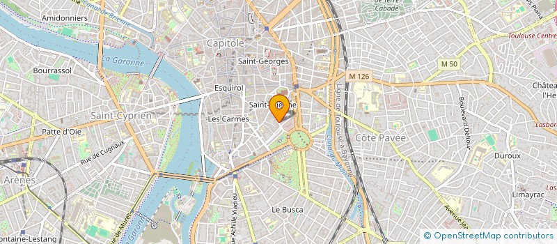localisation de l'entreprise SCCV SALTRET à TOULOUSE