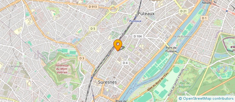 localisation de l'entreprise SCCV SANNOIS ANTOINE DE SAINT EXUPERY à SURESNES