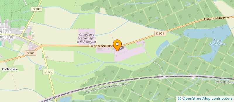 localisation de l'entreprise SCCV SCHMIT IMMO  VIGNEULLES-LES-HATTONCHATEL