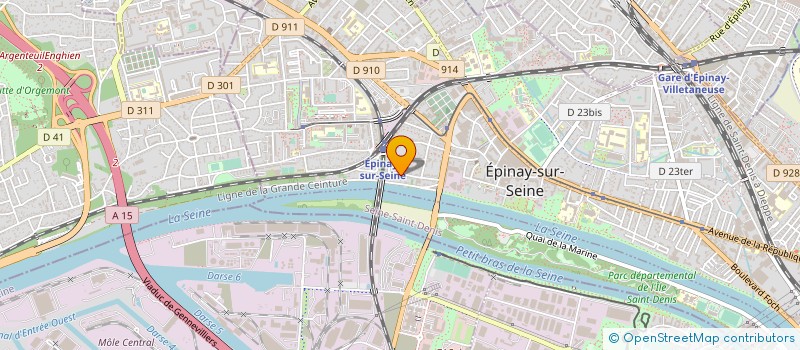 localisation de l'entreprise SCCV SEATAUFAN à EPINAY-SUR-SEINE