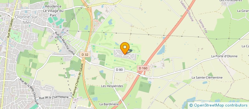 localisation de l'entreprise SCCV SEBEMI à LES SABLES D'OLONNE