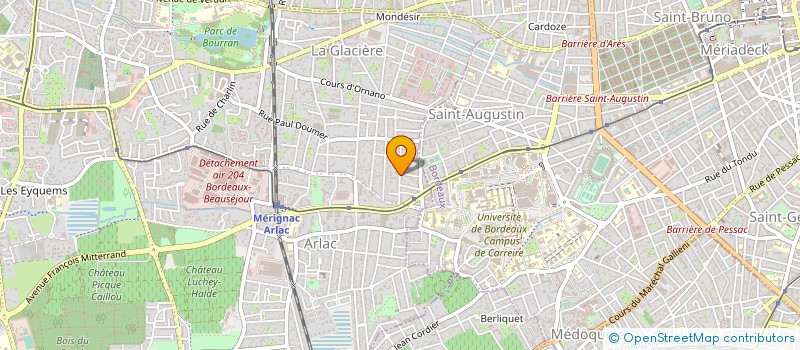 localisation de l'entreprise SCCV SEGUIN FINANCE à MERIGNAC