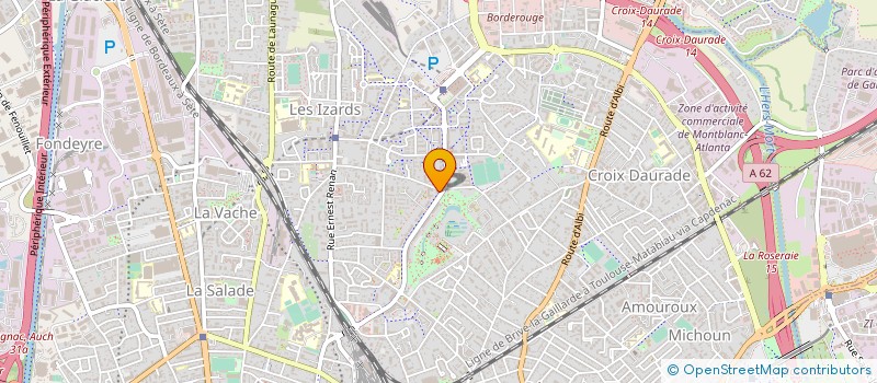 localisation de l'entreprise SCCV SENSATIONS URBAINES  TOULOUSE